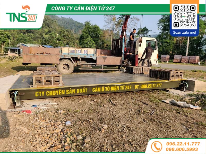 Cân điện tử 40 tấn, Cân ô tô 40 tấn