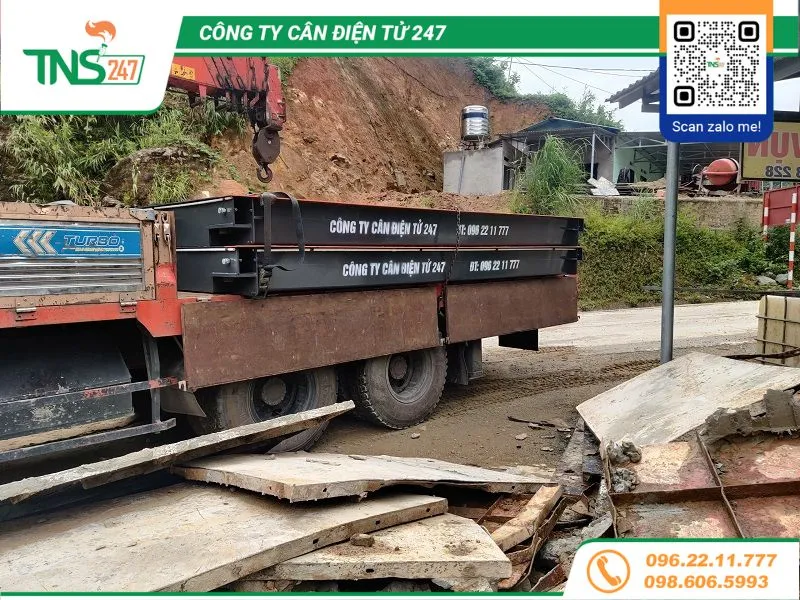 Báo giá lắp đặt cân ô tô điện tử 60 tấn tại Lào Cai