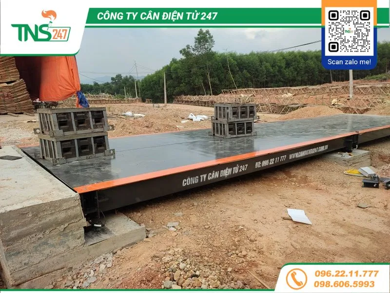Báo giá lắp đặt cân ô tô điện tử 60 tấn tại Nghệ An
