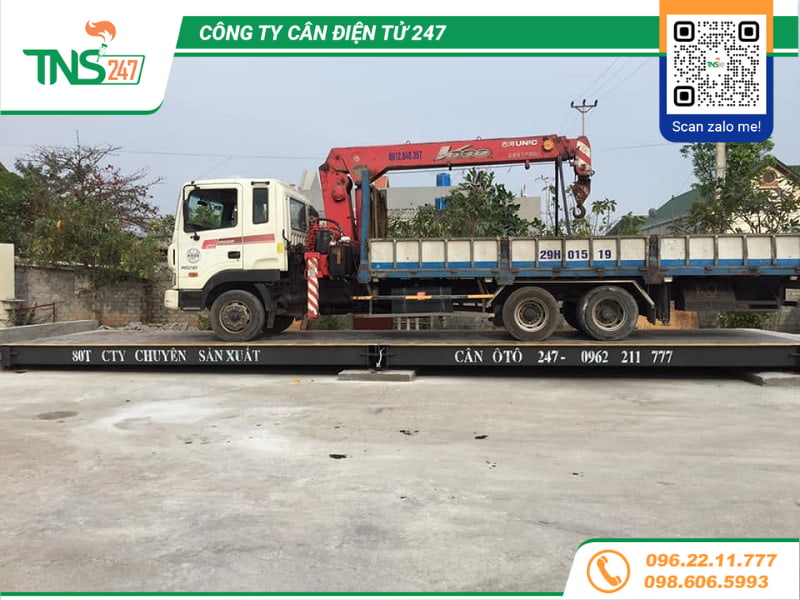 Cân ô tô điện tử 80 tấn