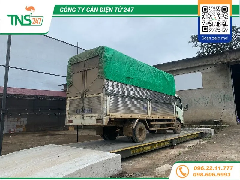 Báo giá lắp đặt cân xe tải 60 tấn tại Sơn La