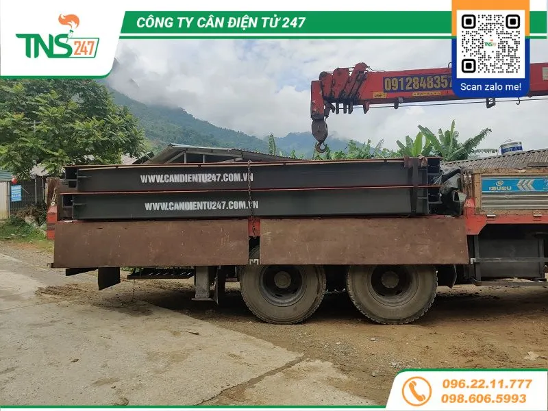 Báo giá lắp đặt cân ô tô điện tử 60 tấn tại Lào Cai
