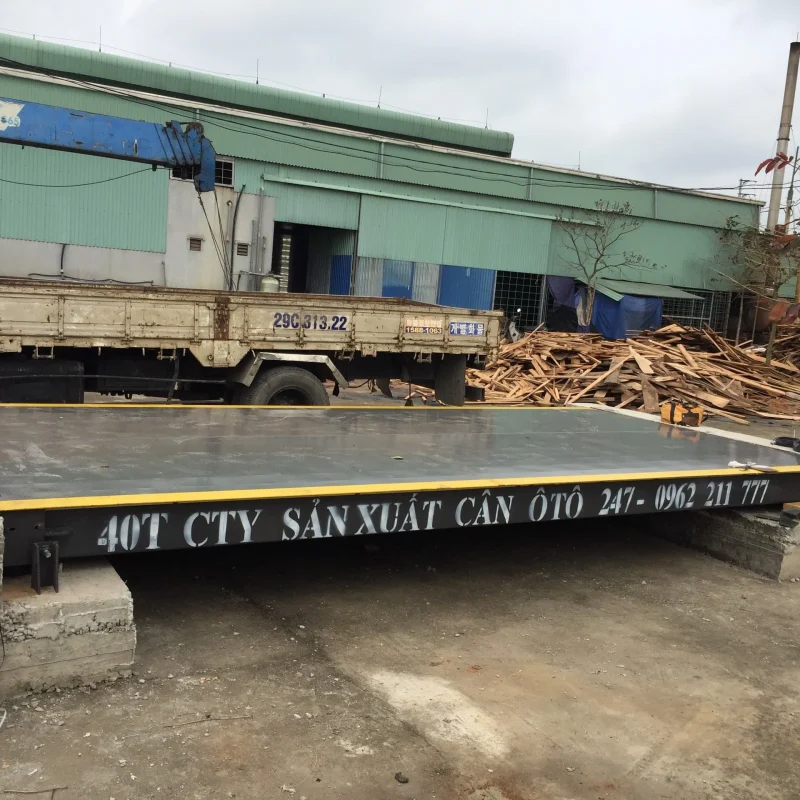Cân ô tô điện tử 40 tấn giá rẻ uy tín chất lượng tại Hà Nội