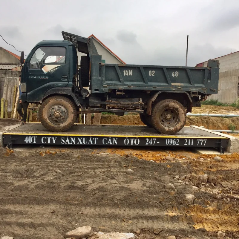 Báo giá trạm cân điện tử 40 tấn