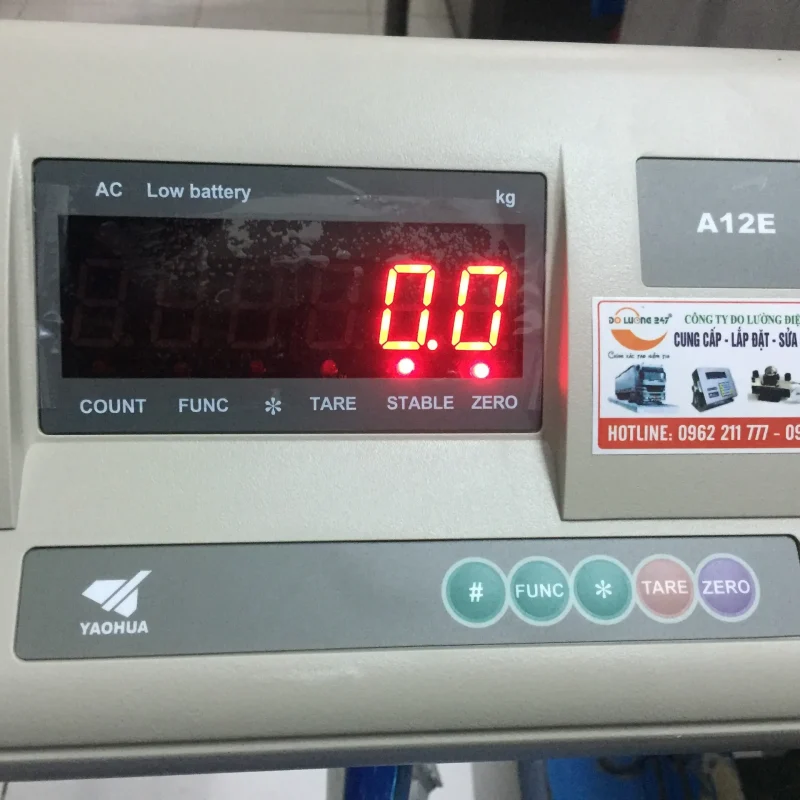 Báo giá cân bàn điện tử A12E 100kg