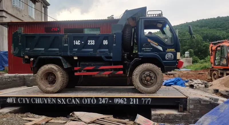 Lắp cân điện tử 40 tấn tại Lục Nam Bắc Giang