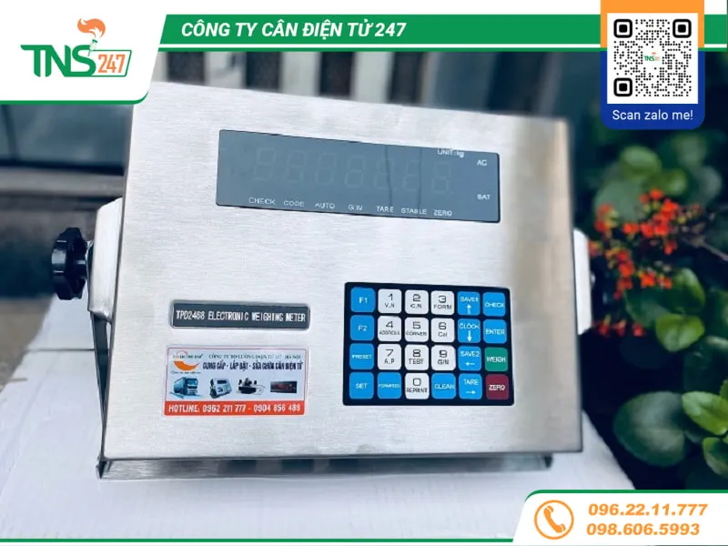 Đầu hiển thị cân ô tô điện tử 60 tấn chính hãng keli dau-hien-thi-can-ky-thuat-so-D2008H-D2008FA-chinh-hang-Keli