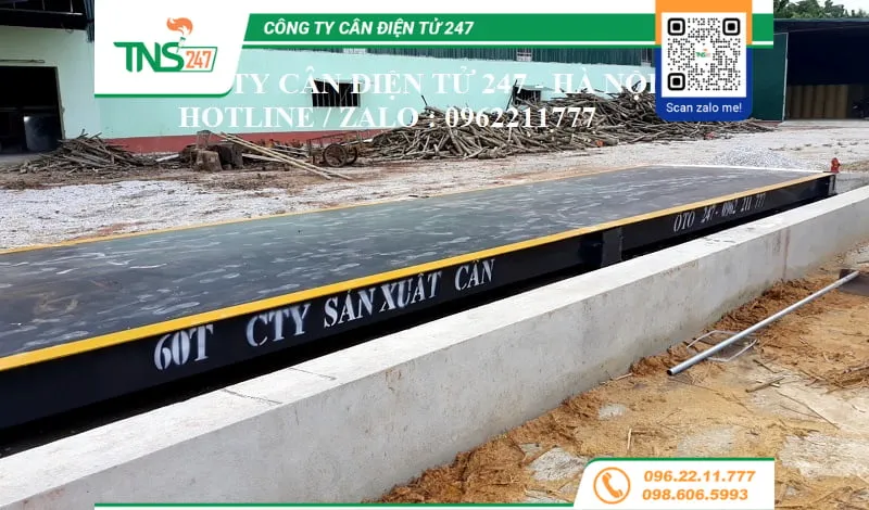 Báo giá cân điện tử 60 tấn uy tín giá rẻ tại Hà Nội