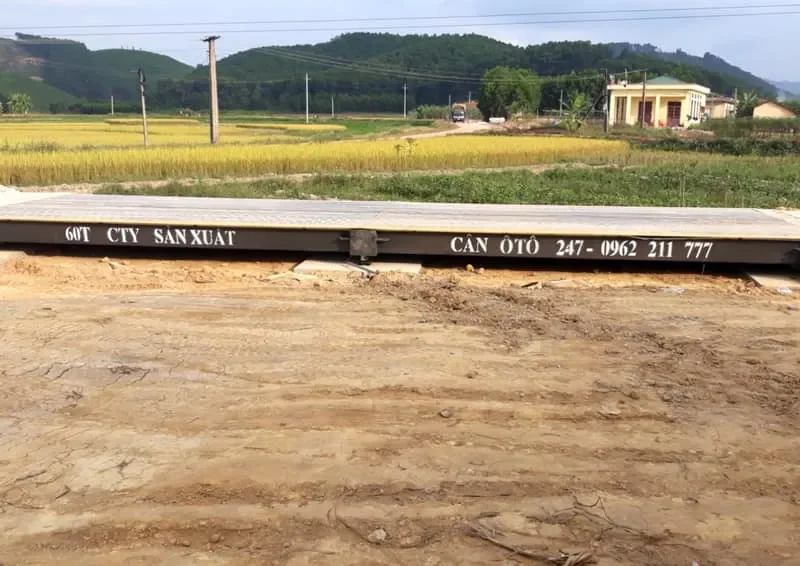 Cân ô tô điện tử 60 tấn