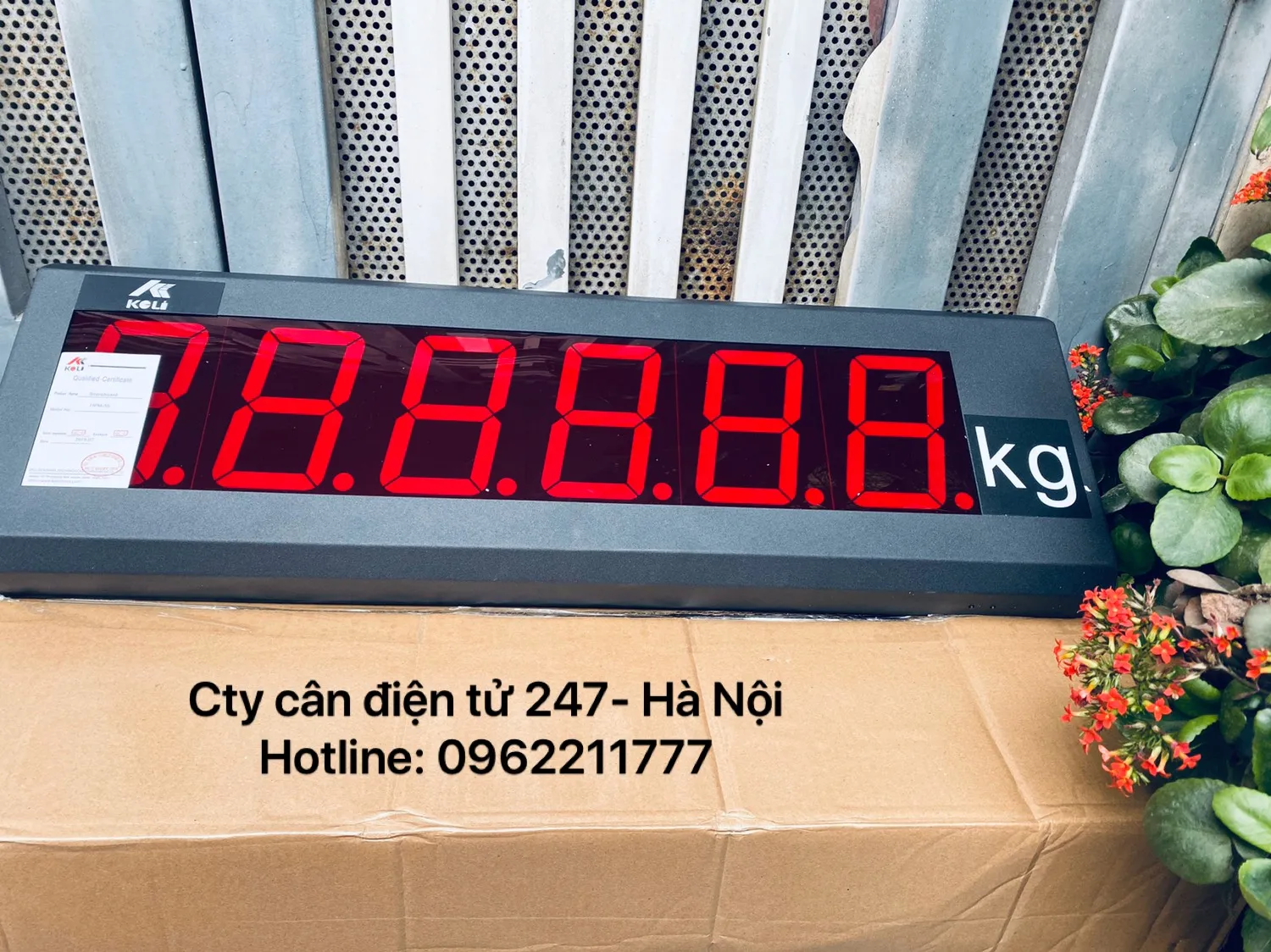 Bảng led hiển thị ngoài DPM5 chính hãng Keli bang-hien-thi-can-o-to-DPM5-hang-Keli-gia-re