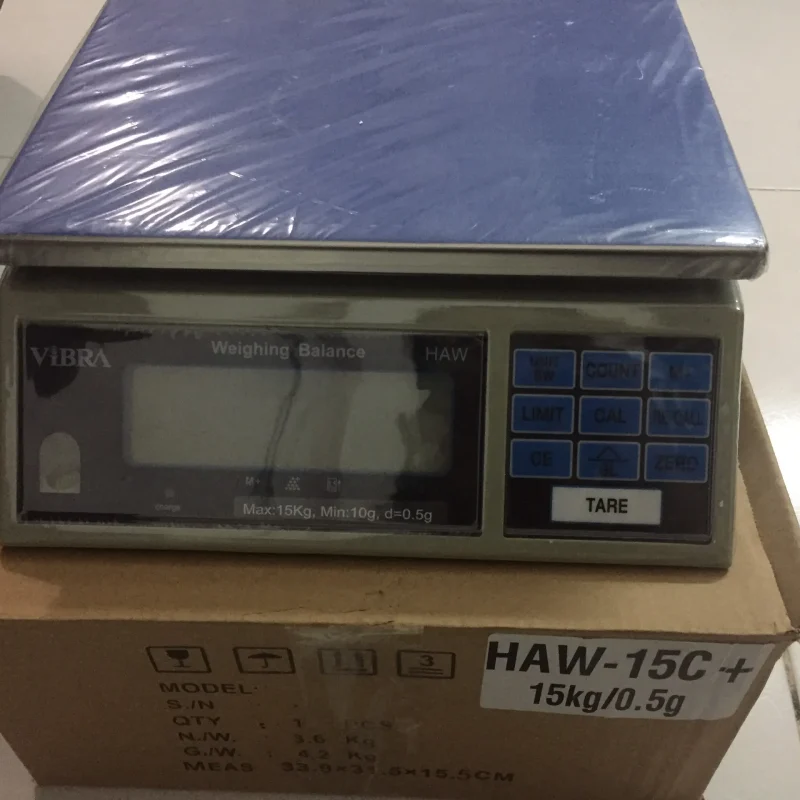 Cân điện tử Haw Vibra Shinko 1.5kg