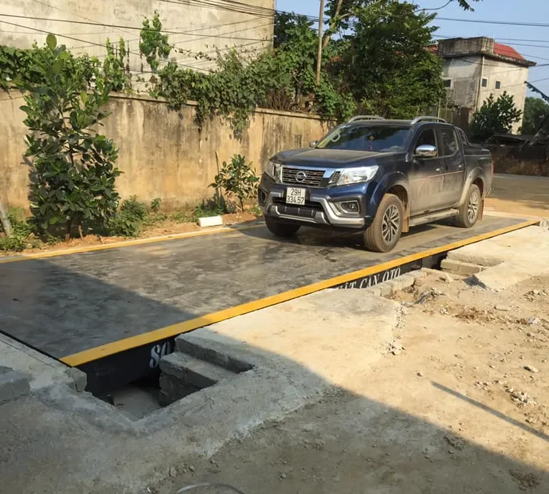Lắp cân điện tử 80 tấn tại Ngọc Lặc Thanh Hoá
