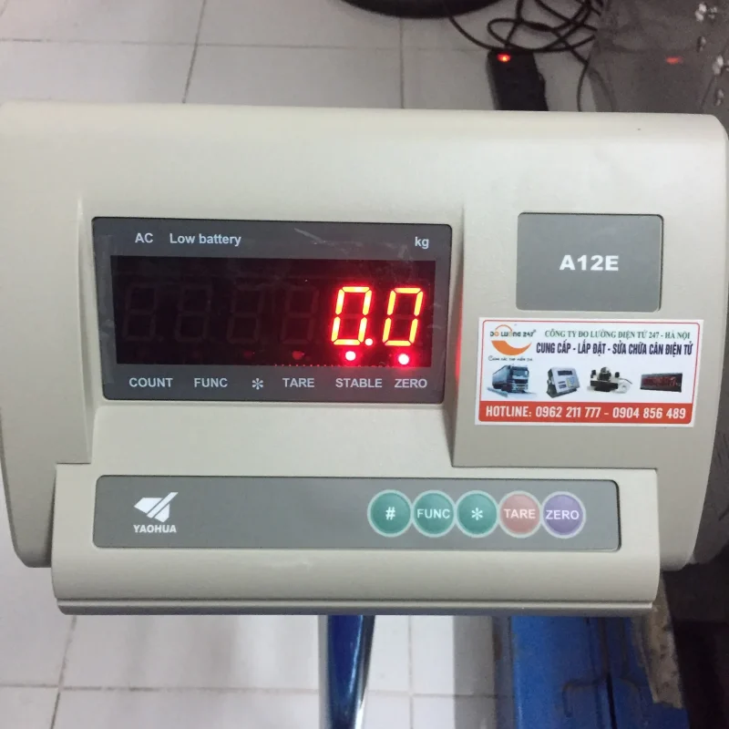 Cân bàn điện tử A12E 60kg hãng Yaohua