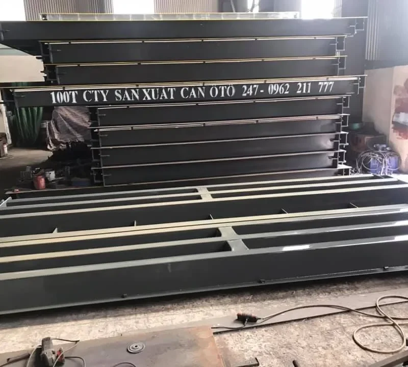 Lắp cân điện tử 100 tấn tại mỏ đá Nghi Sơn Thanh Hoá