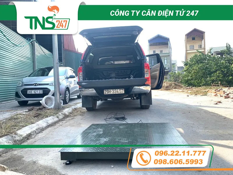 Cân sàn điện tử XK3190-A12 3 tấn